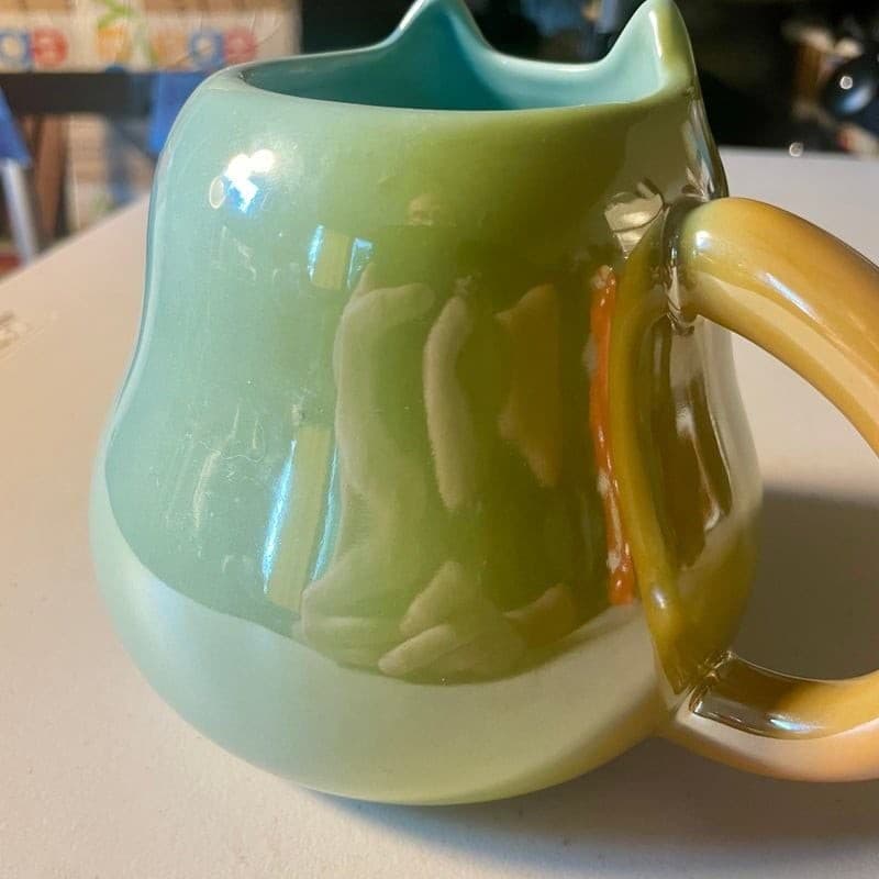 Disney Soul Mr. Mittens Cat Pearlescent Finish Mug - Thumbnail 3