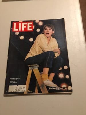 LIFE Magazine November 22 1963 Elizabeth Ashley Broadway Vintage 25c - Image 1