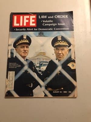 LIFE Magazine Aug 23 1968 Law and Order Volatile Campaign Issue Vintage Historic - Image 1