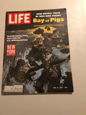 LIFE Magazine May 10 1963 Bay of Pigs New York Edition Vintage Issue With Ads - Image 1