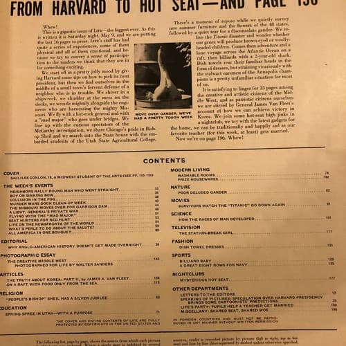 Life Magazine May 18, 1953 Harvest of Arts in the Midwest, opera student from In - Thumbnail 3