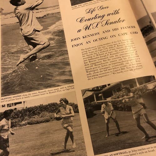 Life Magazine July 20, 1953 Issue senator Kennedy courts Jackie - Thumbnail 4