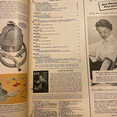 Life Magazine - May 26, 1952 Stewart Granger, famed swashbuckler, boxing’s rin - Thumbnail 3