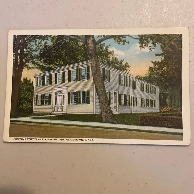 Vintage Provincetown Art Museum Postcard - Image 1