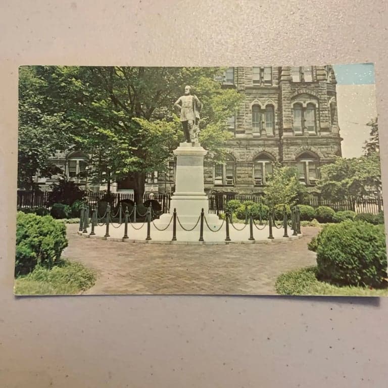 Postcard General Jackson Statue Capitol Square Richmond Virginia - Image 1
