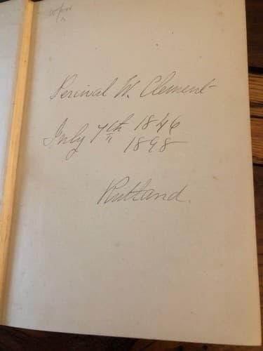 English Lands Letters And Kings. 4 Volume Set Signed VT Gov Percival W Clement - Thumbnail 2