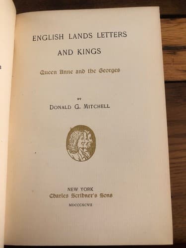 English Lands Letters And Kings. 4 Volume Set Signed VT Gov Percival W Clement - Thumbnail 8
