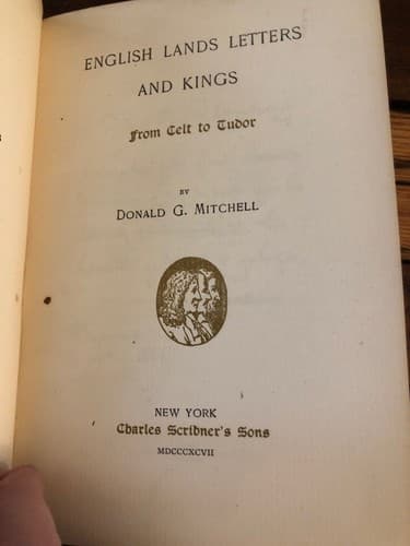 English Lands Letters And Kings. 4 Volume Set Signed VT Gov Percival W Clement - Thumbnail 5
