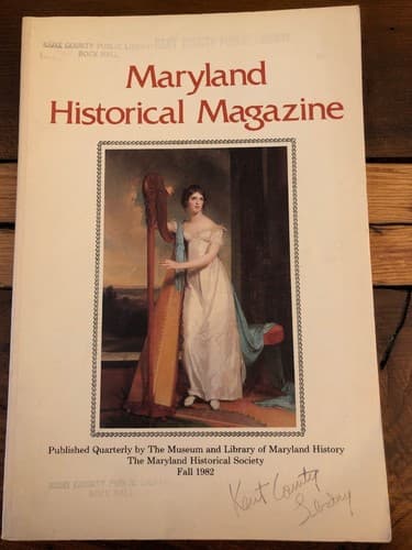 Maryland Historical Magazinevol.77no.3 Fall 1982 - Image 1