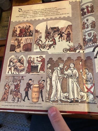 National Geographic Society - The Age of Chivalry 1st Edition Hardcover 1969 - Thumbnail 4