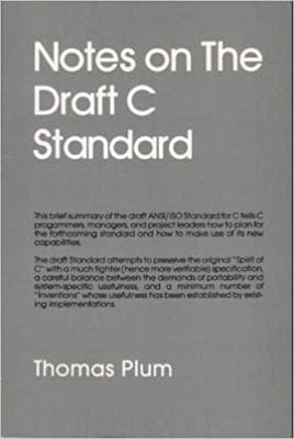 Notes on the Draft C Standard - Image 1