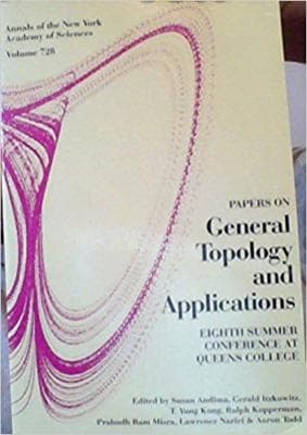 Papers on General Topology and Applications: Eighth Summer Conference at Quee... - Image 1