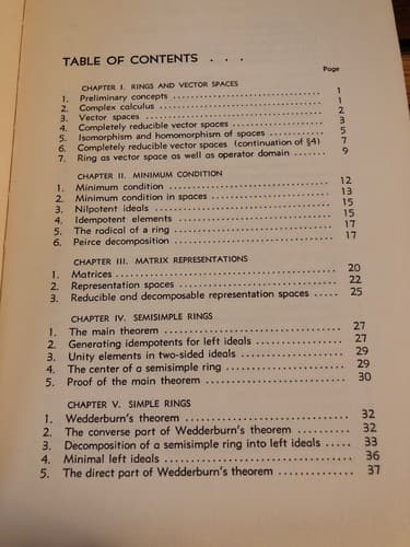 Rings with Minimum Condition. University of Michigan Publications in Mathemat... - Thumbnail 3