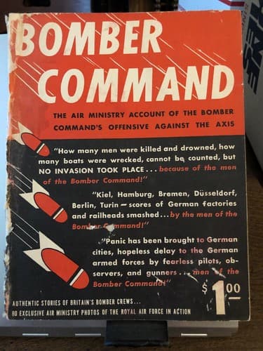 BOMBER COMMAND AIR MINISTRY ACCOUNT BOMBER COMMAND'S OFFENSIVE Loose Cover - Image 1
