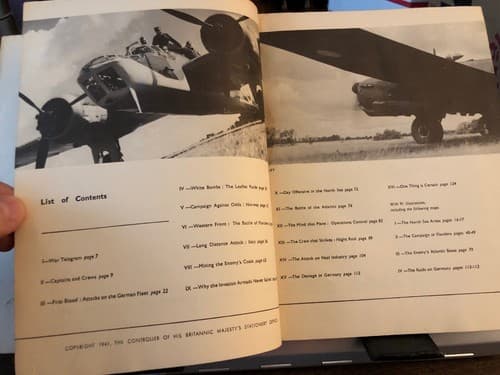 BOMBER COMMAND AIR MINISTRY ACCOUNT BOMBER COMMAND'S OFFENSIVE Loose Cover - Thumbnail 4