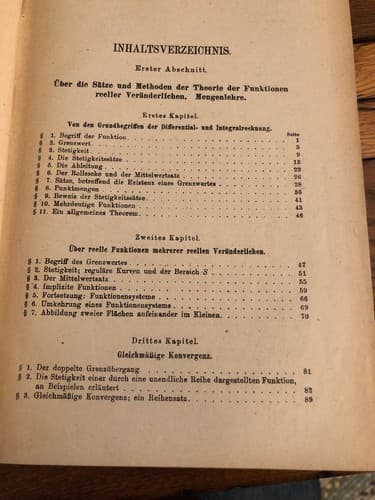 Lehrbuch der Funktionentheorie Erster Band /Band I; B. G. Teubners Sammlung 1920 - Thumbnail 6