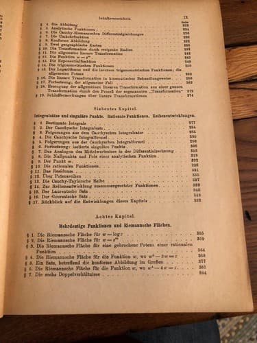 Lehrbuch der Funktionentheorie Erster Band /Band I; B. G. Teubners Sammlung 1920 - Thumbnail 8
