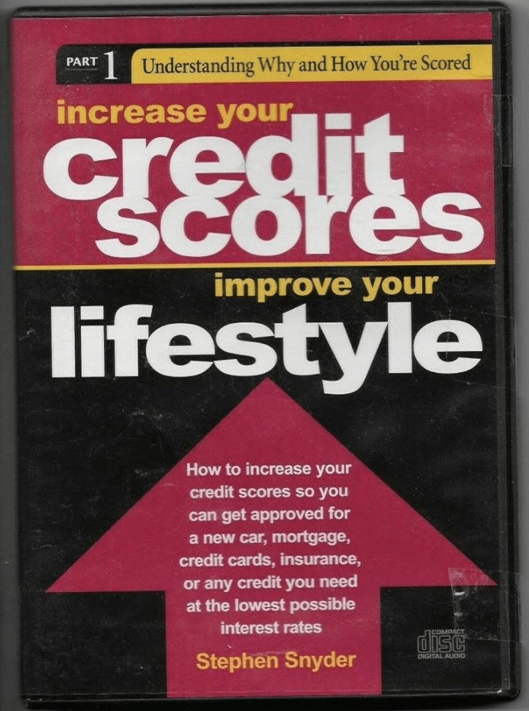 Increase Your Credit Scores Part 1, 2 & 3 Audiobook on CD 4-Disc Set - Thumbnail 2