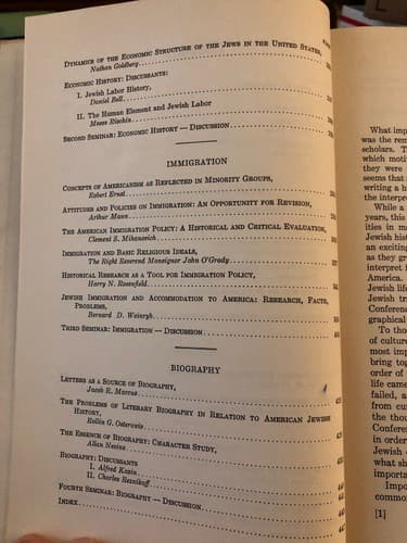 The writing of American Jewish history By Moshe Davis And Isidore Meyer 1957 HC - Thumbnail 5