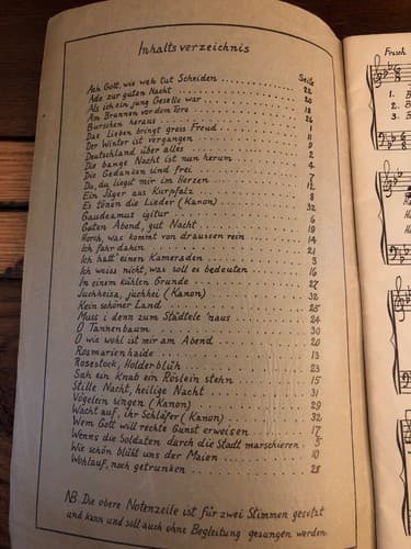 deutches liederbuch 1934 German Songbook By The Thrift Press Ithaca Ny - Thumbnail 2
