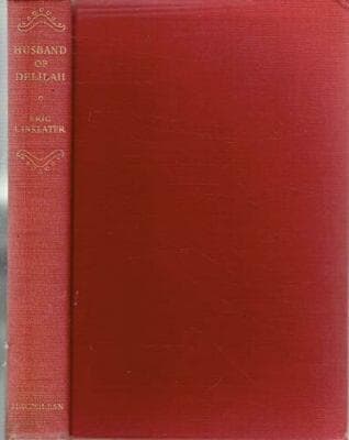 Husband of Delilah: A novel Eric Linklater 1962 first edition, macmillan london - Image 1