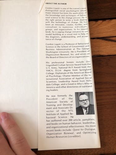 Visualizing change; model building and the change process Gordon Lippitt 1st Ed. - Thumbnail 5