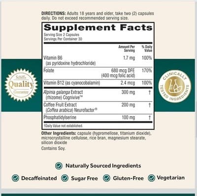 120 Caps Neuriva Ultra Brain Health Mental Alertness Memory Focus Exp08/2027 - Thumbnail 6