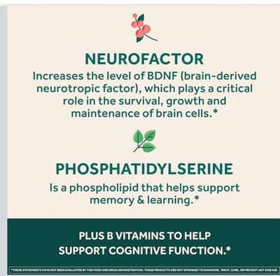 120 Caps Neuriva Ultra Brain Health Mental Alertness Memory Focus Exp08/2027 - Thumbnail 7