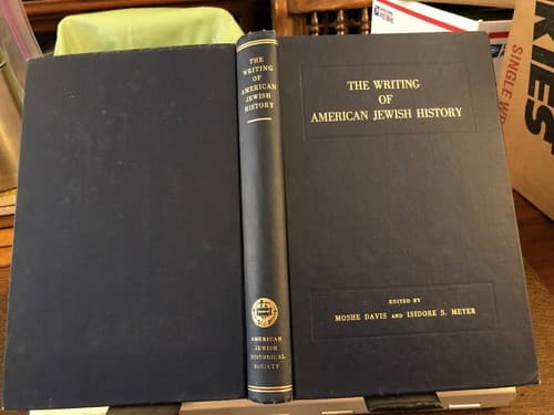 The writing of American Jewish history By Moshe Davis And Isidore Meyer 1957 HC - Thumbnail 6