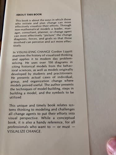 Visualizing change; model building and the change process Gordon Lippitt 1st Ed. - Thumbnail 2