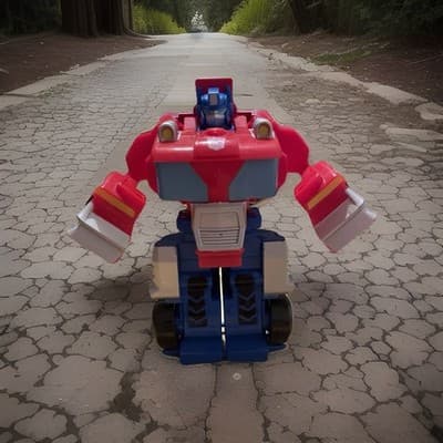 Transformers Rescue Bots Classic Heroes Team Optimus Prime - Image 1