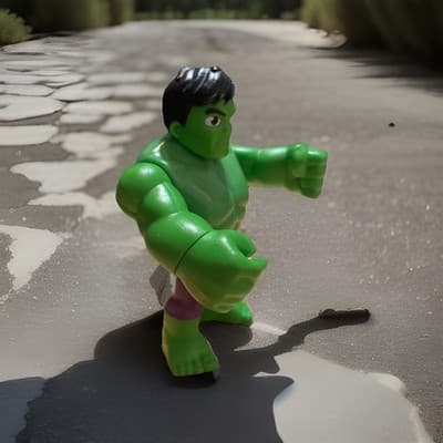 Marvel Spidey And His Amazing Friends Hulk 4 Inch Action Figure Hasbro - Thumbnail 5