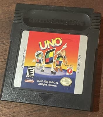 Uno for Nintendo Game Boy Color GBC Authentic TESTED - Image 1