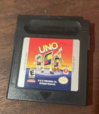 Uno for Nintendo Game Boy Color GBC Authentic TESTED - Thumbnail 4