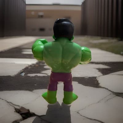 Marvel Spidey And His Amazing Friends Hulk 4 Inch Action Figure Hasbro - Thumbnail 4