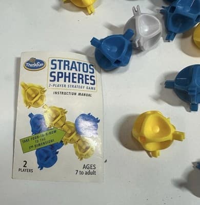 ThinkFun Stratos Spheres 2 Player Strategy Game COMPLETE - Thumbnail 2
