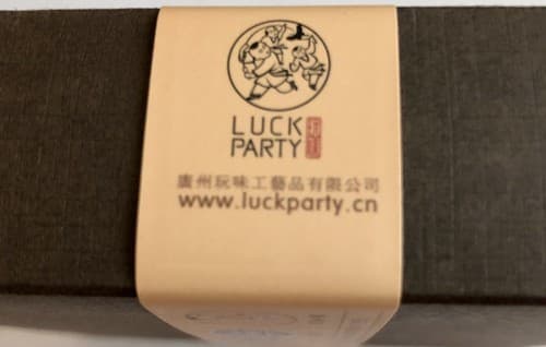 Decorative Metal And Cork Drink Coasters Set From Luck Party - Thumbnail 5