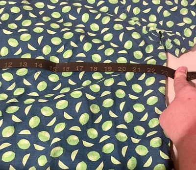 St. John's Bay Shirt Mens Large Blue Lime Print Short Sleeve Button Up Casual - Thumbnail 5