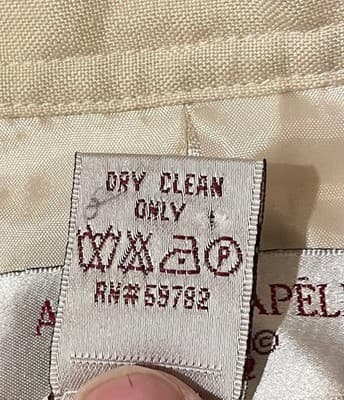 Adrianna Papell Jacket Womens 16W Beige Linen Blend Button Front Lace Up Waist - Thumbnail 6