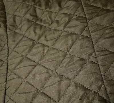 Old Navy Jacket women XL black Quilted Snap Front Corduroy Collar Lined Insulate - Thumbnail 6
