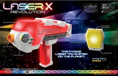 Laser X Two Player Revolution Blaster Laser Tag Gaming Set - Thumbnail 3