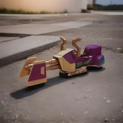 Star Wars Young Jedi Adventures LYS SOLAY Speeder Bike Vehicle ONLY NO Figure. - Image 1
