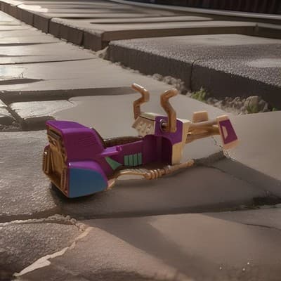 Star Wars Young Jedi Adventures LYS SOLAY Speeder Bike Vehicle ONLY NO Figure. - Thumbnail 3