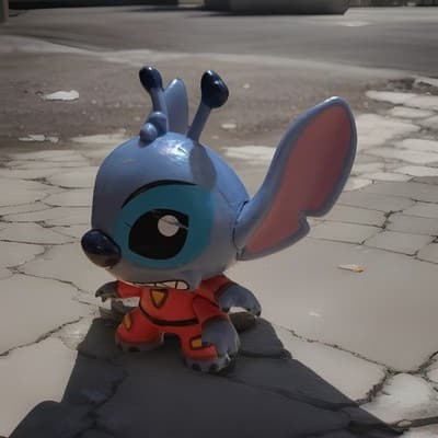 Funko Mystery Minis Disney Lilo and Stitch 626 Red Suit Vinyl Figure Toy 2021 - Thumbnail 2