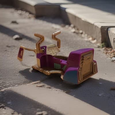 Star Wars Young Jedi Adventures LYS SOLAY Speeder Bike Vehicle ONLY NO Figure. - Thumbnail 4