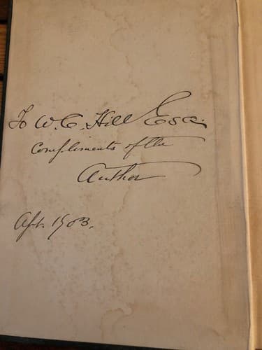 RARE FIND -SIGNED Milliner to a Mouse : A Capital Chat 1903 William B Hopkins - Thumbnail 2