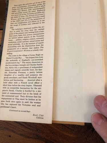 The French Lieutenant's Woman BCE Hardcover John Fowles - Thumbnail 2