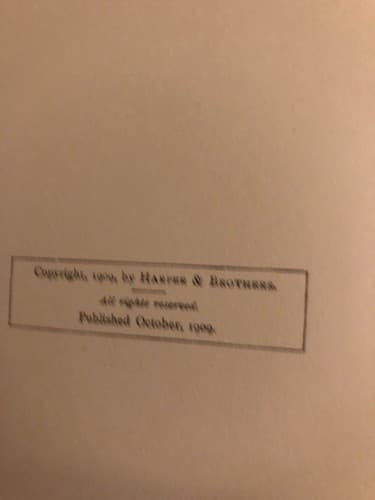 The ruinous face 1909 1st Edition Hardcover Maurice Hewlett - Thumbnail 4