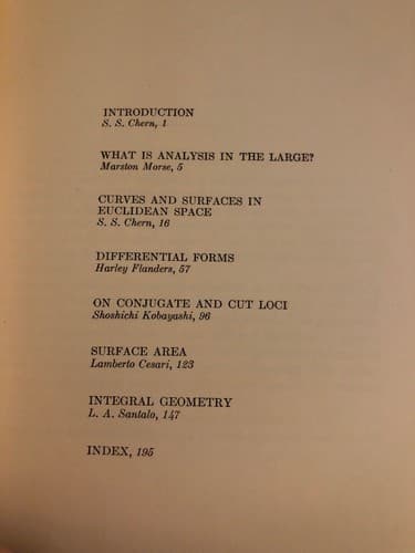 Studies in Global Geometry and Analysis Volume 4 MAA Studies in Mathematics - Thumbnail 2