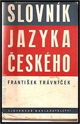 Slovnik Jazyka Ceskeho (Polish Dictionary) Frantisek Travnicek - Image 1